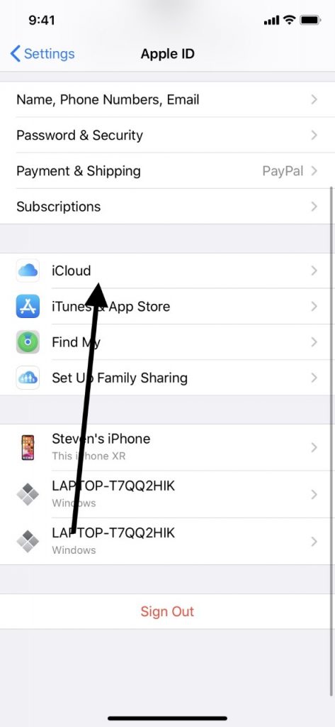 Hacer una copia de seguridad de iPad con iCloud