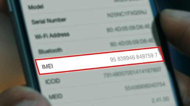 ¿Cuál es el número de imei?