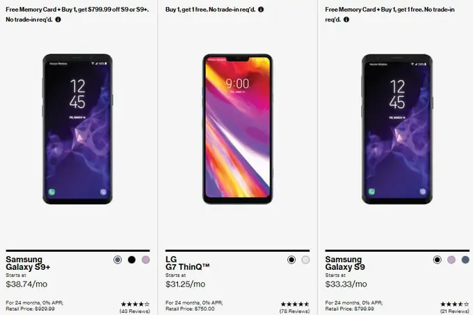 Verizon comprar una obtenga una oferta