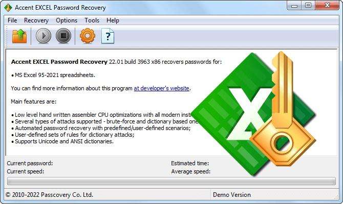 Excel Recuperación de contraseña olvidada
