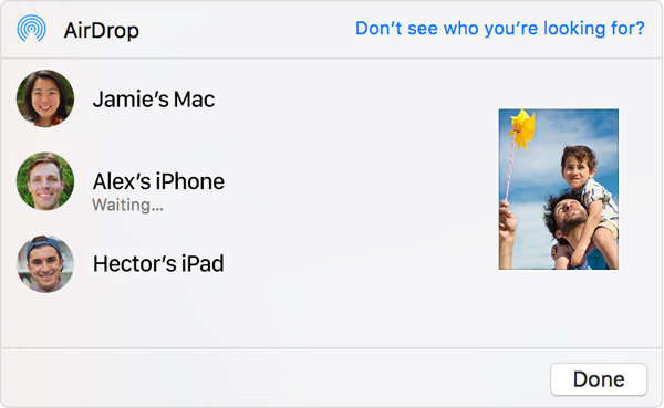 Cómo Airdrop múltiples fotos desde iPhone a Mac