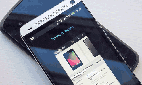 Aplicaciones de sincronización de Android a Android con NFC