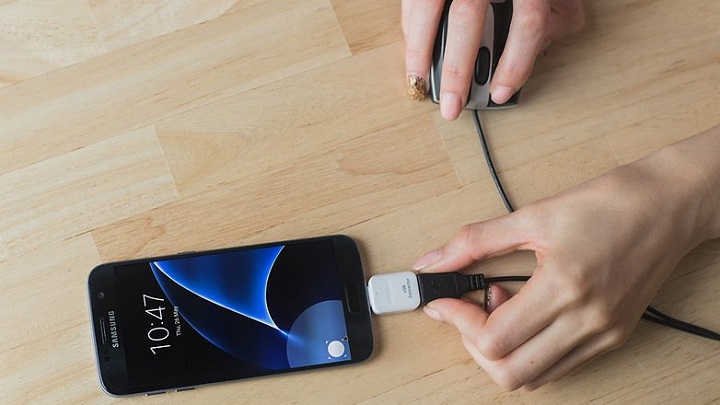 Cómo desbloquear el teléfono con pantalla rota a través del adaptador OTG y el mouse USB