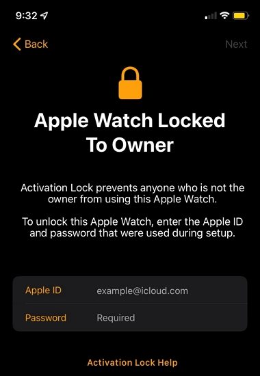 Apple watch locked to owner.jpg