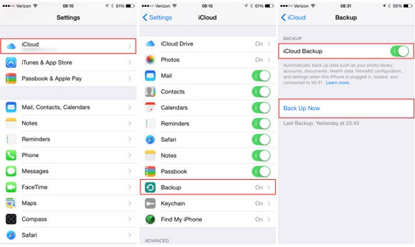 Descargue imágenes de iPhone a Chromebook a través de iCloud