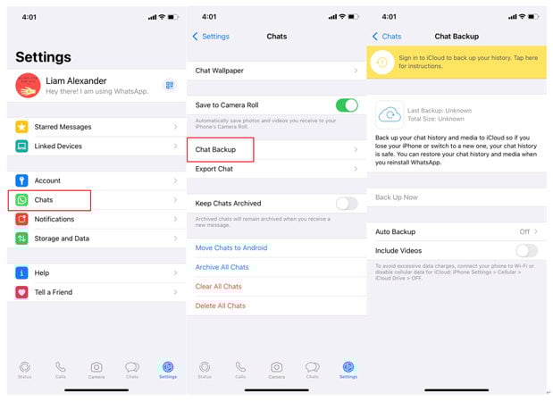 Cómo restaurar el chat de whatsapp