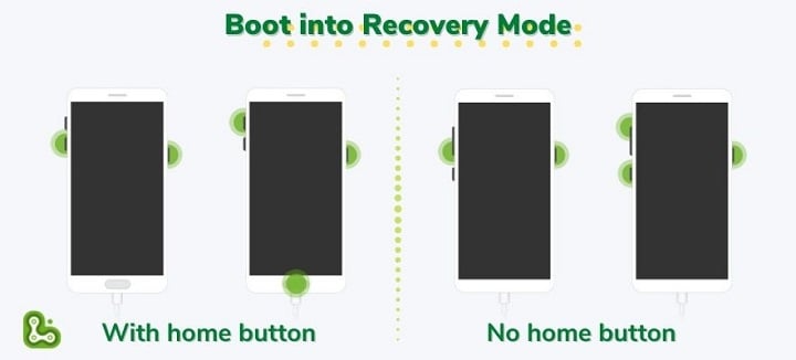 Arranca su dispositivo Android en modo de recuperación