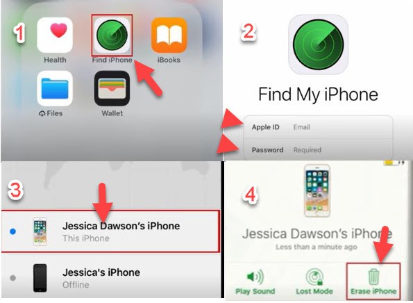 Evitar el código de acceso de iPhone a través de otro dispositivo Apple