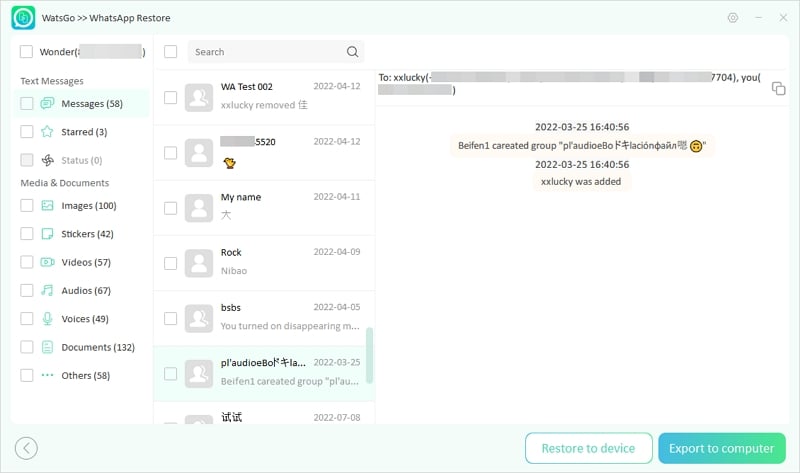 Guía Watsgo - Backup Whatsapp iPhone con éxito 
