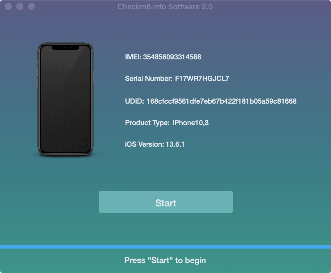 Verificación automática de dispositivos checkm8
