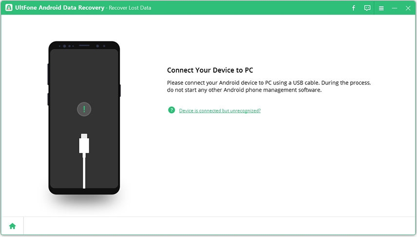 Conecte el dispositivo Huawei a la computadora
