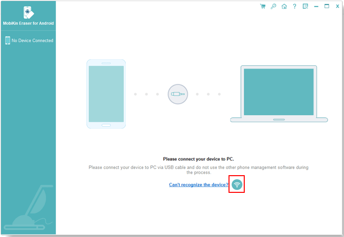 Conecte el programa a través de Wi-Fi