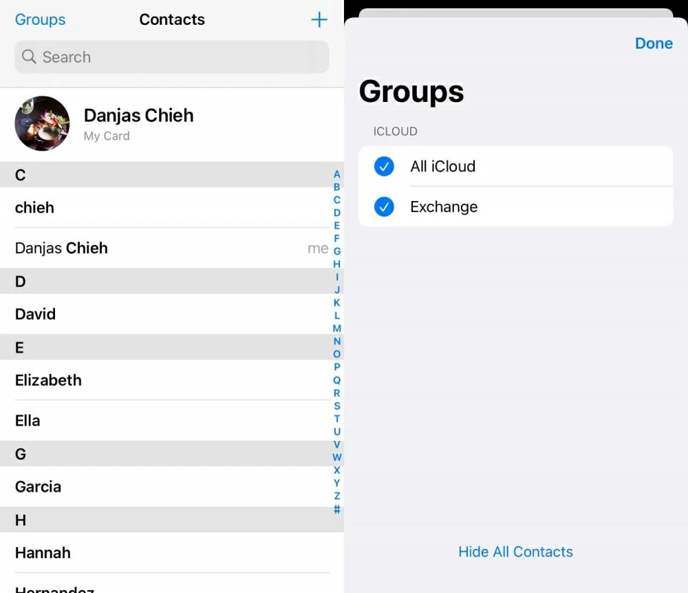 Recupere los contactos de iPhone eliminados de iTunes después de eliminar el correo electrónico antiguo