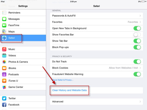 Borrar caché para liberar espacio en iPhone y iPad