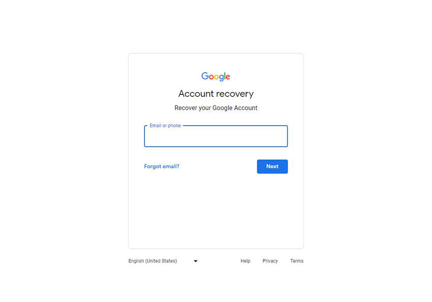 Cómo recuperar la cuenta de Gmail eliminada