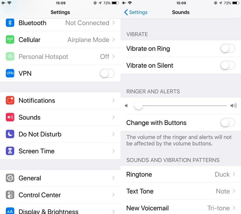 Disable vibrate on silent.webp.webp.webp