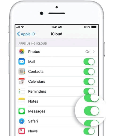 evitar que los mensajes vayan al iPad deshabilitando los mensajes