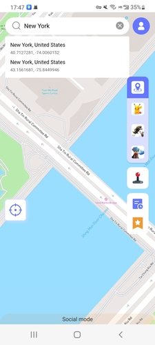 Ingrese la ubicación Anygo Ubicación Faker