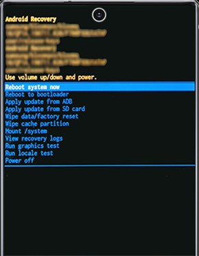 Entered samsung recovery mode with home button.jpg