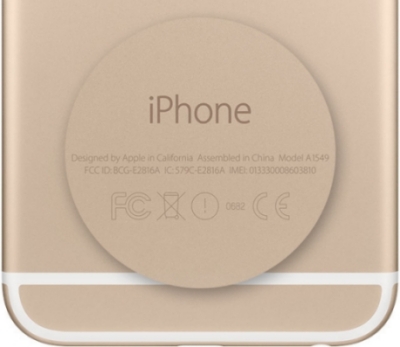 Encuentra el número de iPhone imei en la espalda