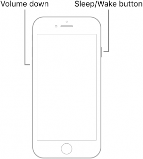 Force reiniciar iPhone 7 