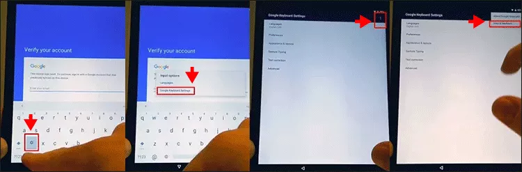   Bypass de FRP con teclado