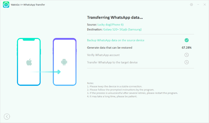 Comience a generar WhatsApp de copia de seguridad en iPhone