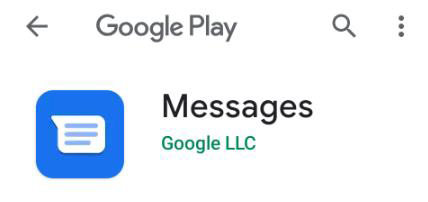Actualización de mensajes de Google