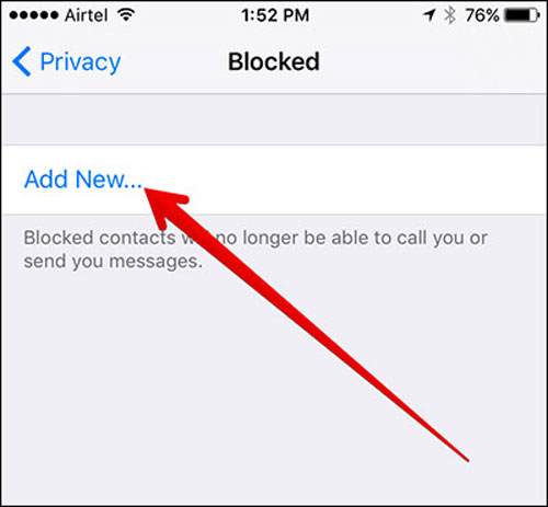 Bloquear Contactos de WhatsApp en iPhone