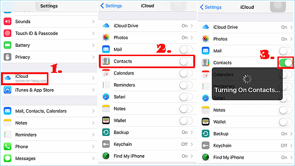 Cómo sincronizar contactos con iPhone desde Mac