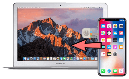 Transferir contactos de iPhone a Mac