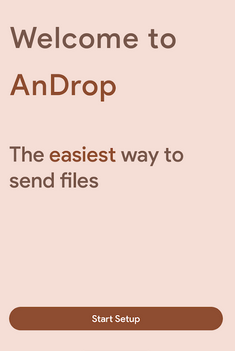 Transferir datos entre teléfonos Android con Androp