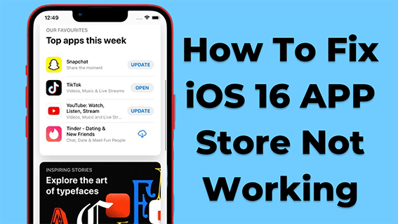 Ios 16 app store not working.png