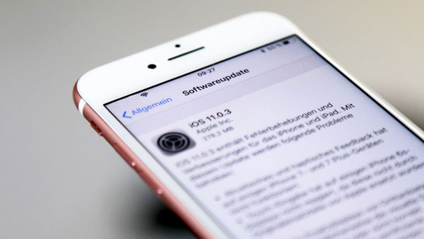 Actualizar la versión iOS