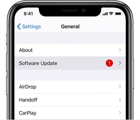 Actualizar iOS 