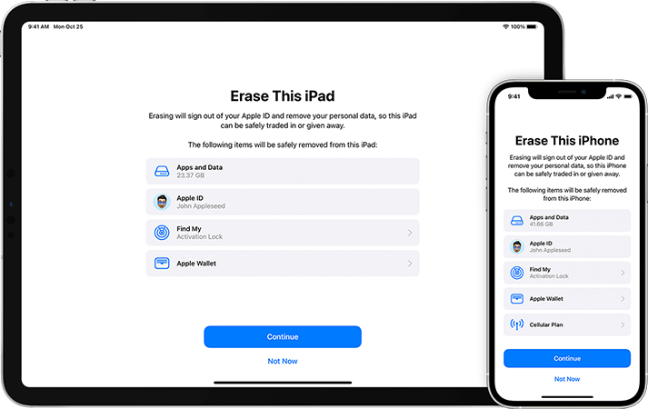 Eliminar iPad/iPhone de la cuenta iCloud