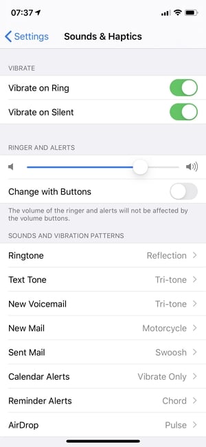 FIJAR iPhone sigue encendiendo y apagado los controles del botón de volumen Desactivar en el iPhone