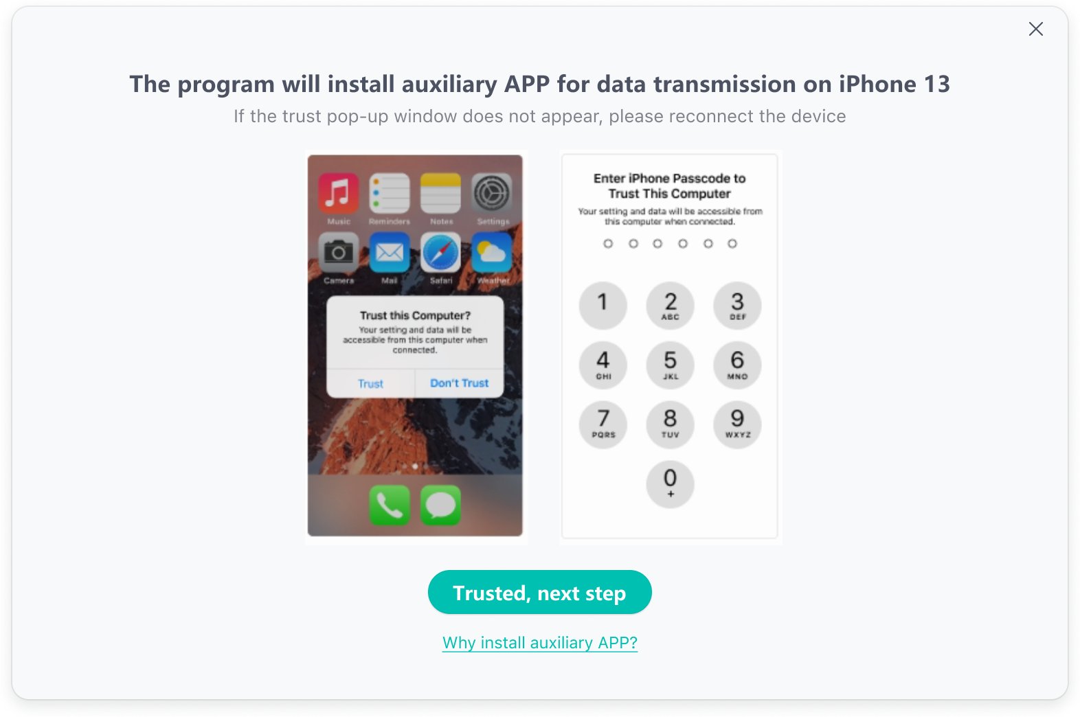 Mover datos de Android a iPhone