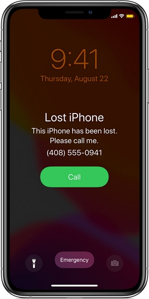 Iphone xs lost mode.jpg