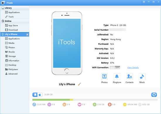 Cómo falsificar la ubicación del iPhone con itools