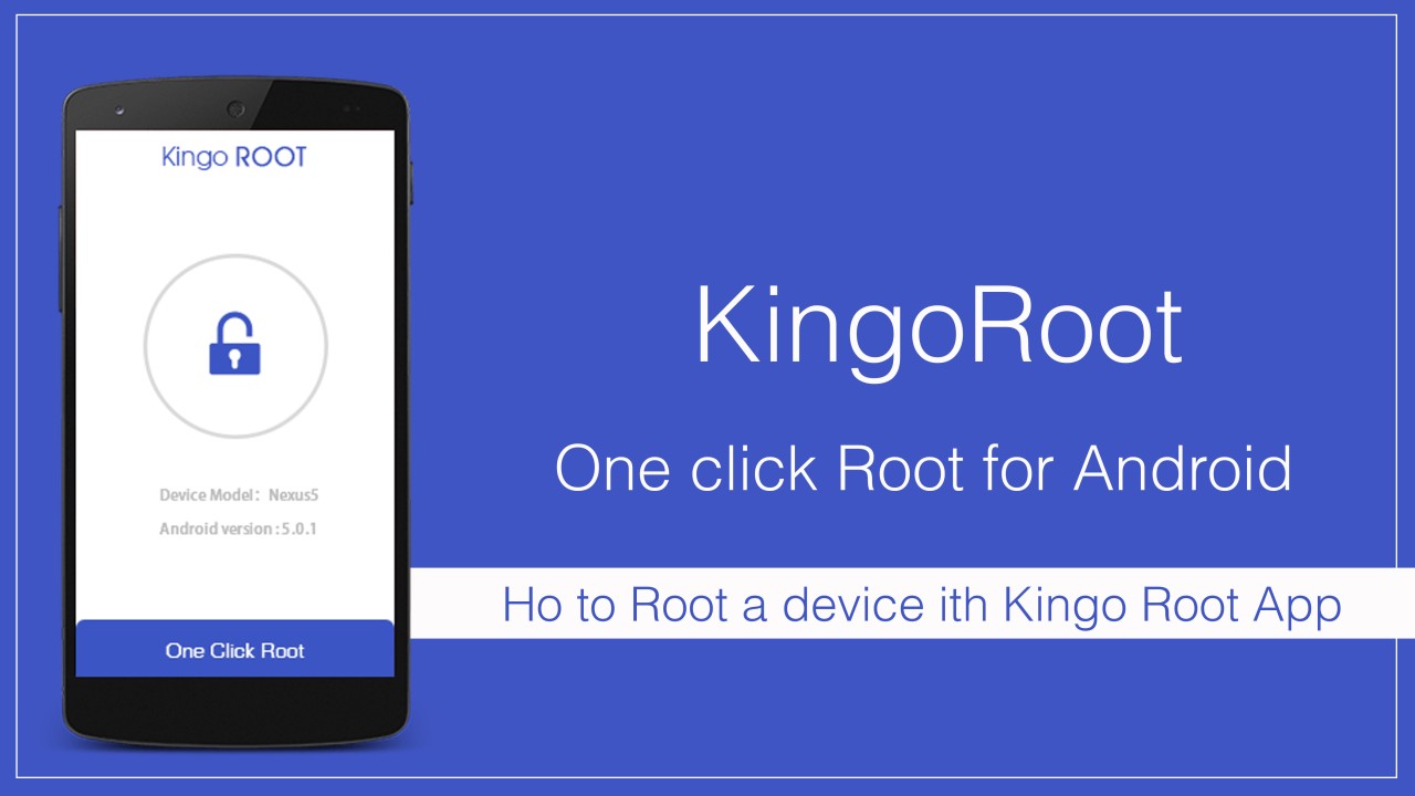 Kingoroot Free Android Bootloger Software de desbloqueo