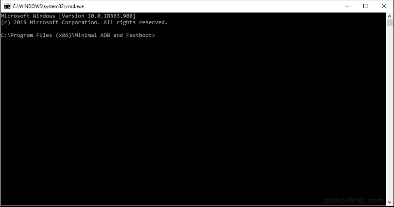 ADB mínimo y fastboot