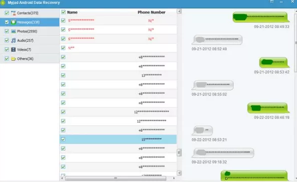 Cómo usar la recuperación de datos de MyJad Android
