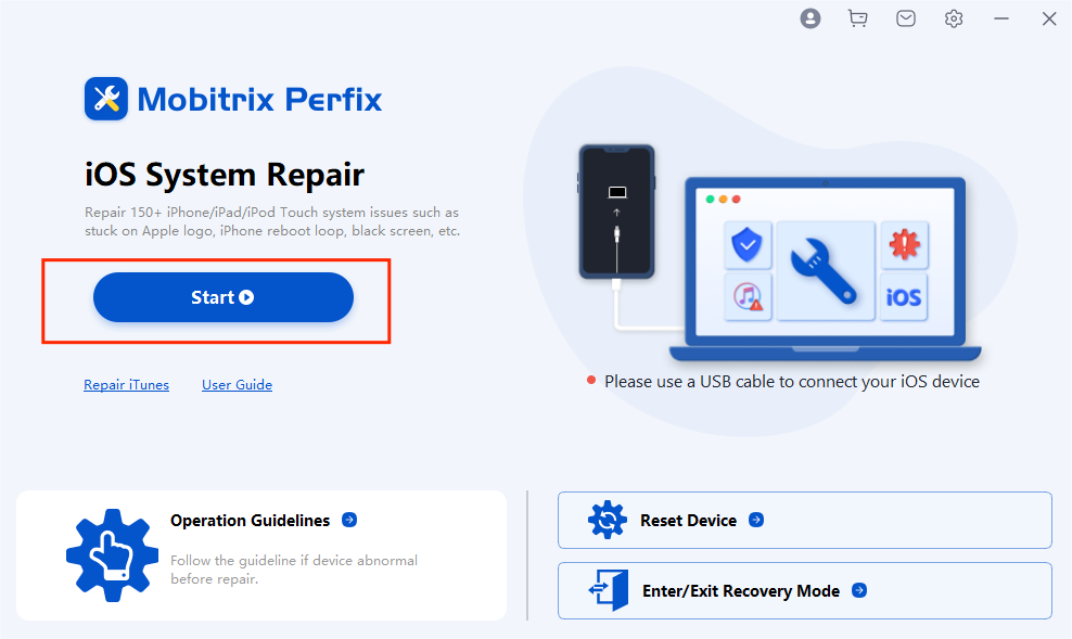 Mobitrix perfix haga clic en inicio para solucionar problemas