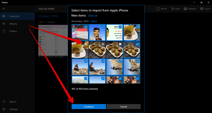Cómo subir fotos desde iPhone a computadora portátil a través de la aplicación Fotos