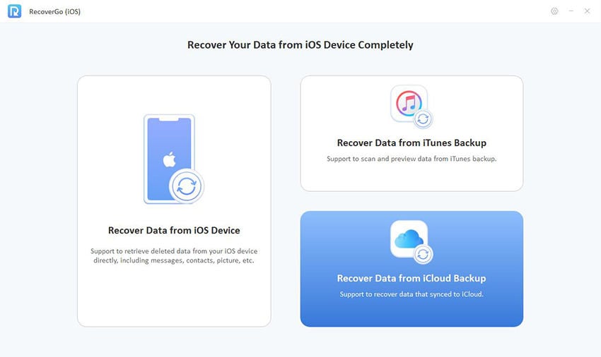 Guía de Recupergo IOS: datos recuperados de la copia de seguridad de iCloud
