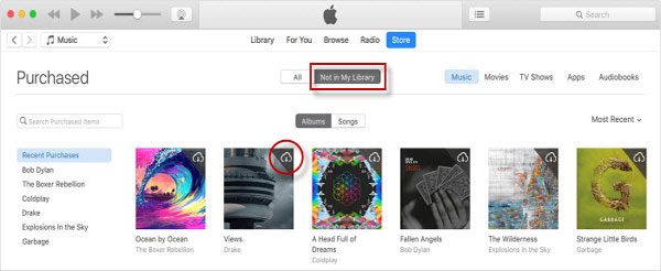Recuperar canciones de iTunes redondeando música comprada