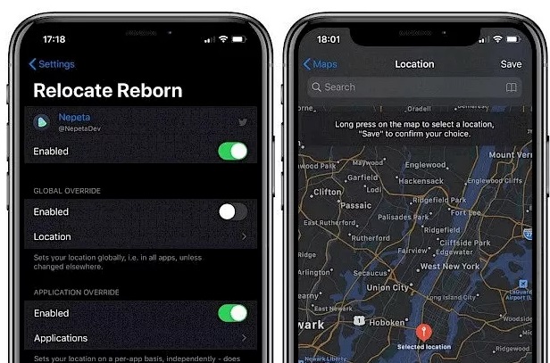 Use reubicar a Reborn para cambiar la ubicación en vivo de Bigo