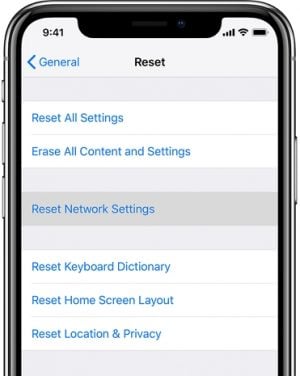 Borrar todos los contensos y configuraciones