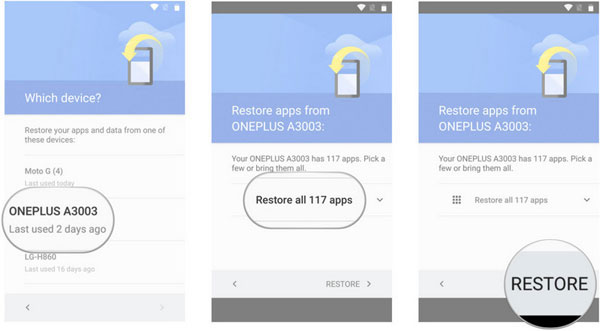 Cómo transferir datos al nuevo Google Pixel usando Google Drive